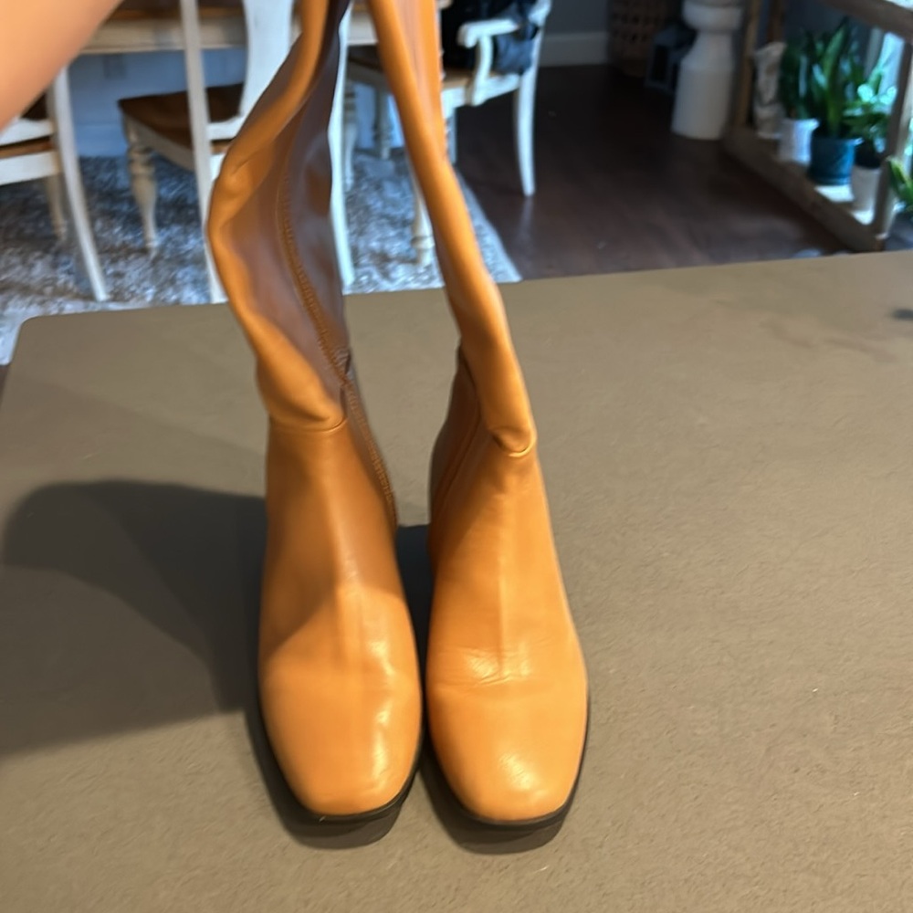 Madewell caramel colored below knee boots - Picture 2 of 9